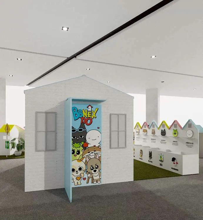 Boy Next Door, 3D design visualization 3 of 4