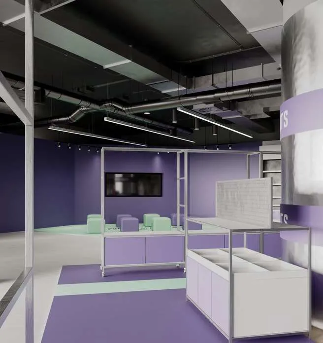 BTS, 3D design visualization 4 of 4