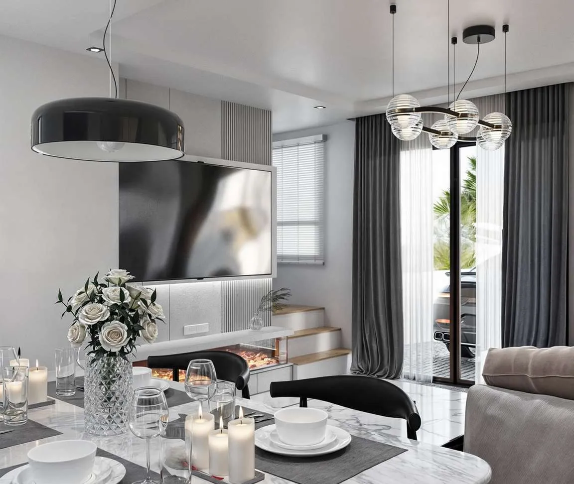 3D design of Grande Pleno, residence in Ratchapruek